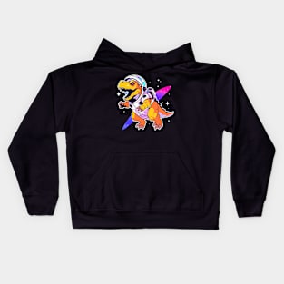 space dino Kids Hoodie